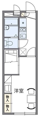 レオパレスメゾンボヌールの物件間取画像